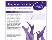 Tablet Screenshot of bradfordvoices.org.uk